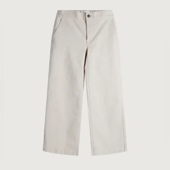Oak and fort cropped twill wide length pants - Picture 1 of 3